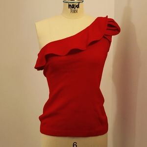ST.JOHN One shoulder Top